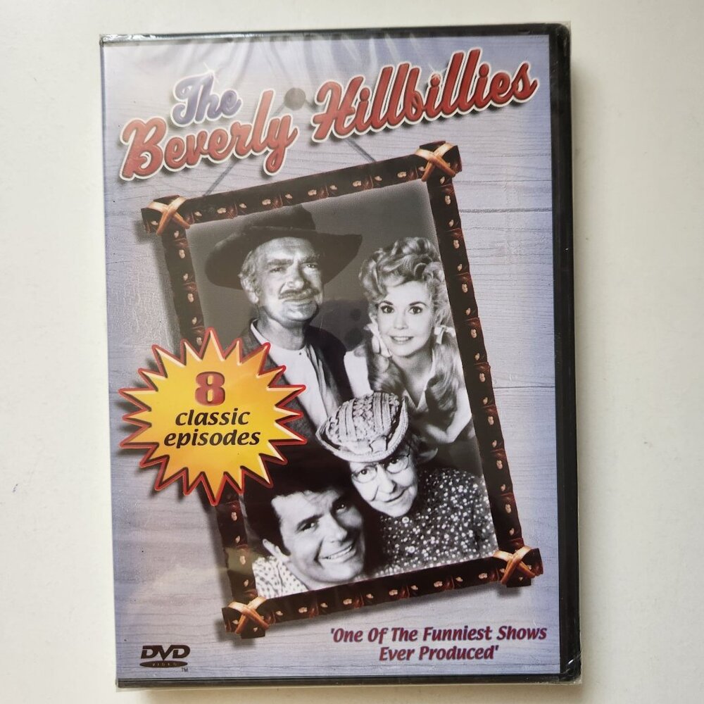 The Beverly Hillbillies DVD 8 Classic Episodes Black & White Comedy Series